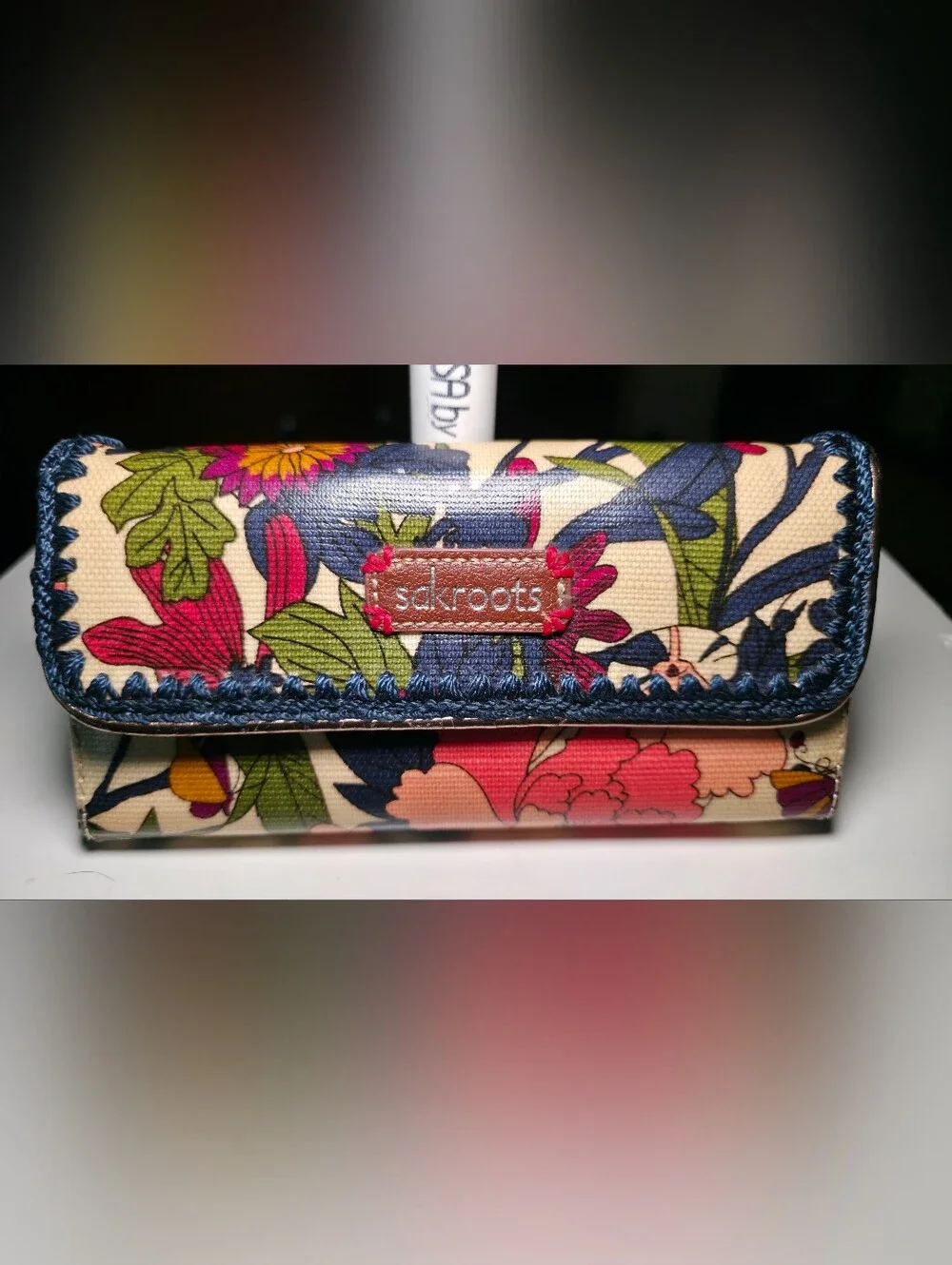 Sakroots Floral Fold-Over Wallet - Multicolor